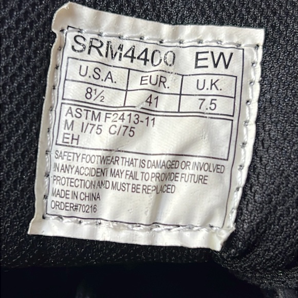 SR Max Steel Toe Slip Resistant‎ Work Safety Shoes - Picture 12 of 17